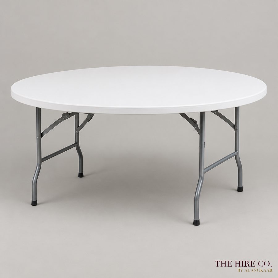 Round Banquet Table 6.5 ft