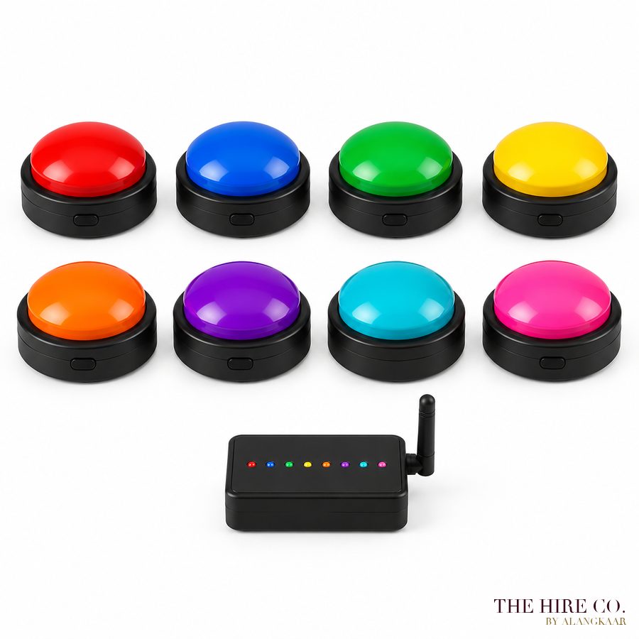Quiz Buzzer System, 8 players
