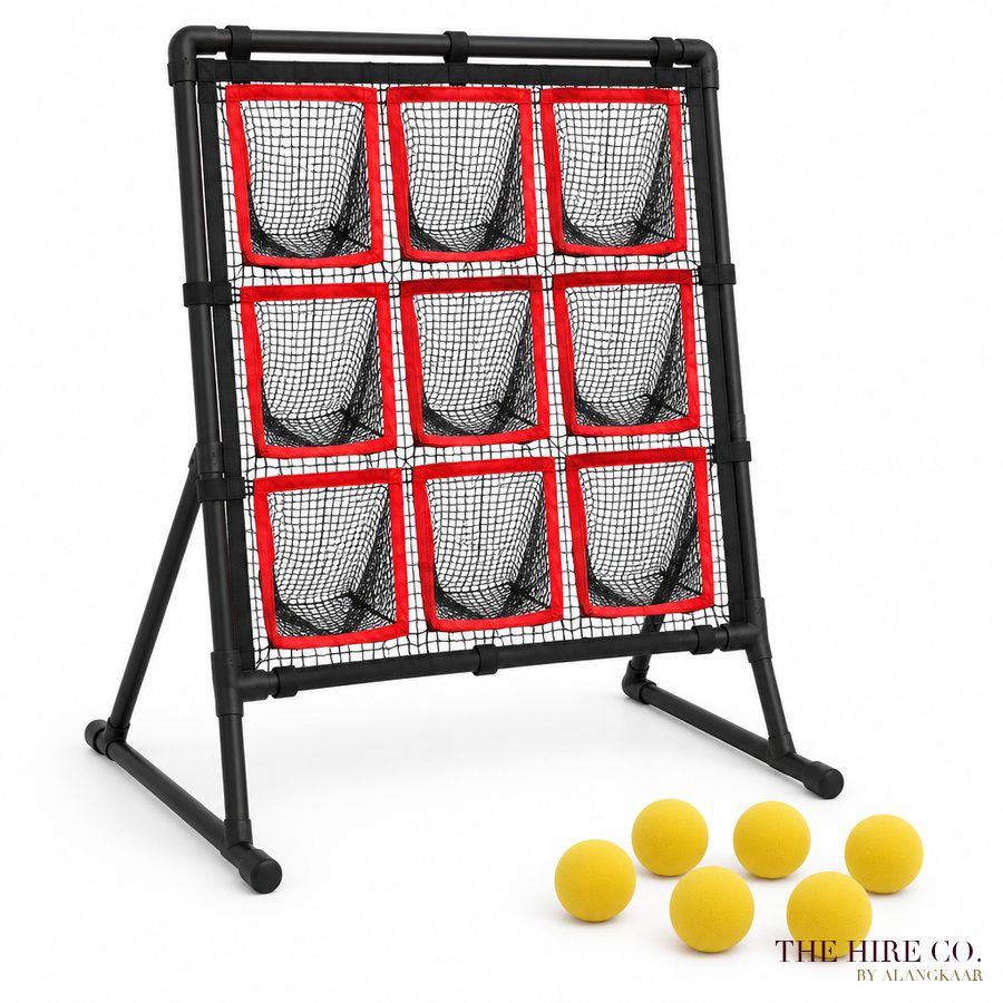 Pitching Target Net with Soft Balls