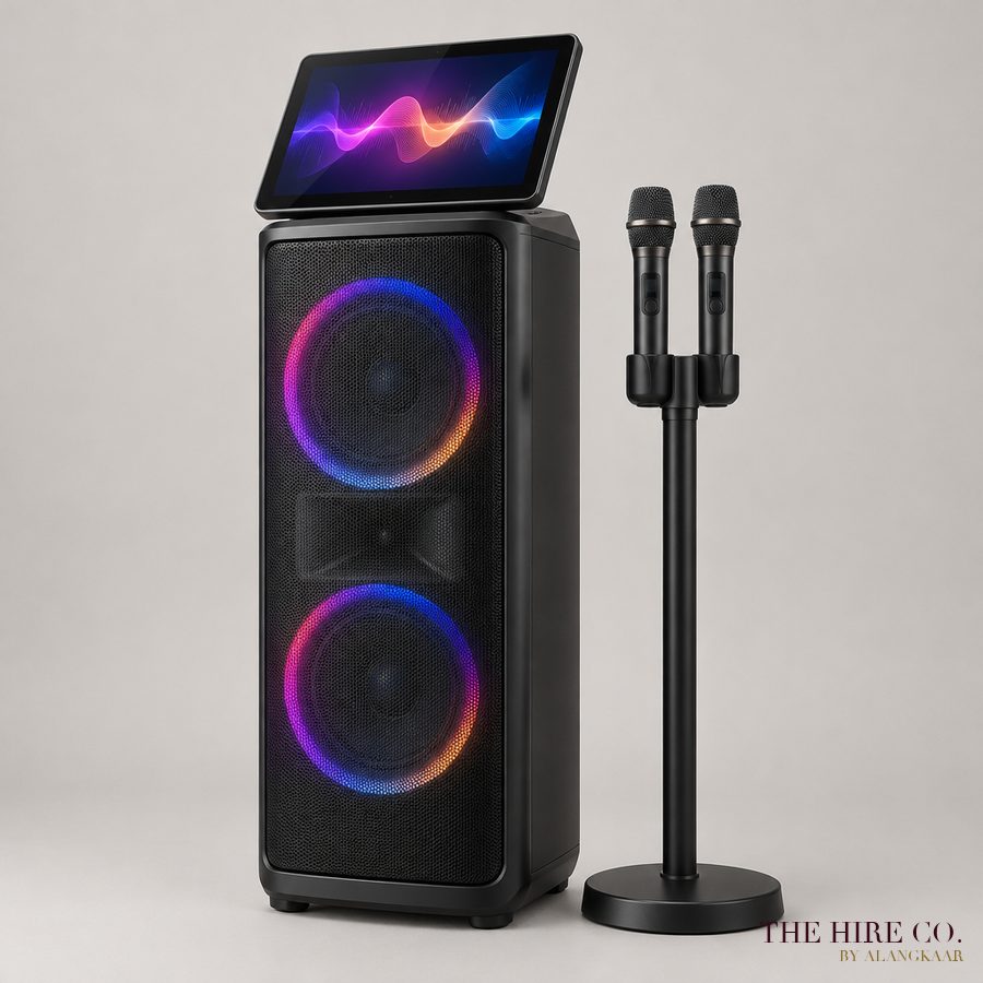 Karaoke Machine with 2 Wireless Mics