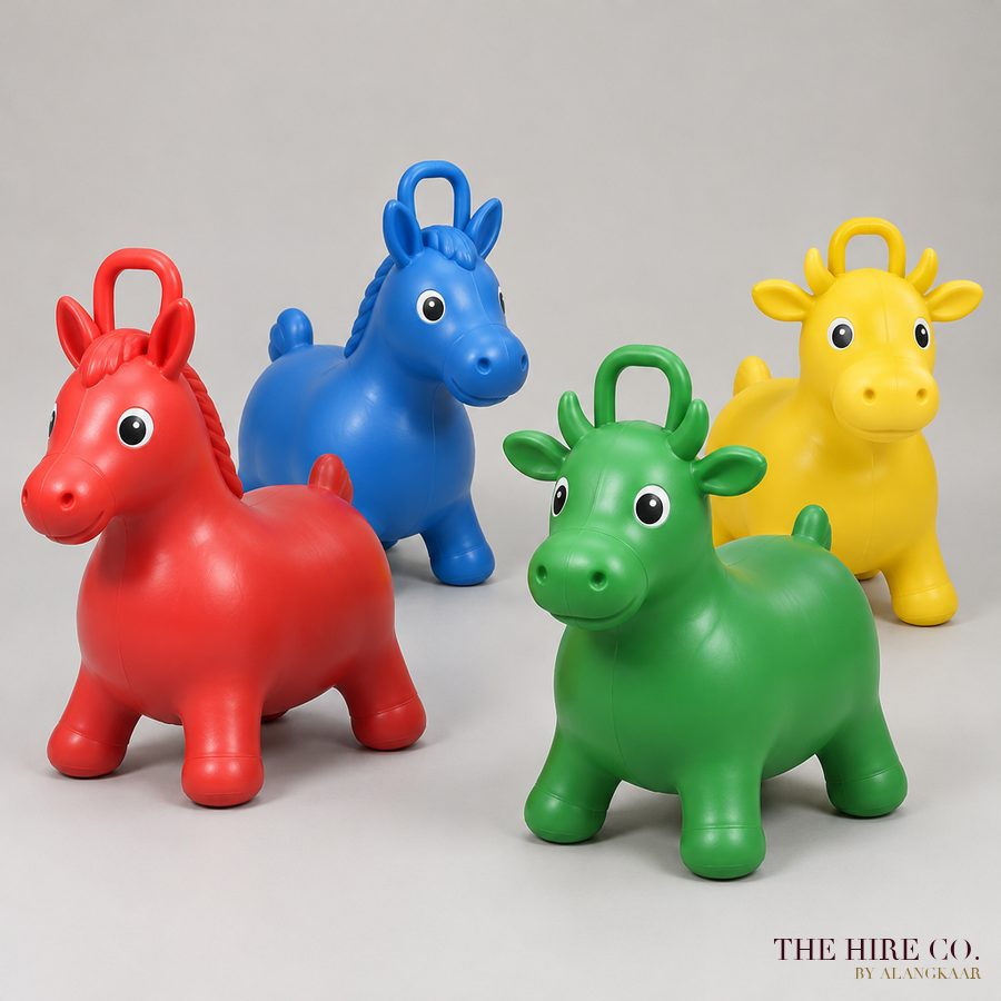 Bouncy Ride-On Animals (set of 4)