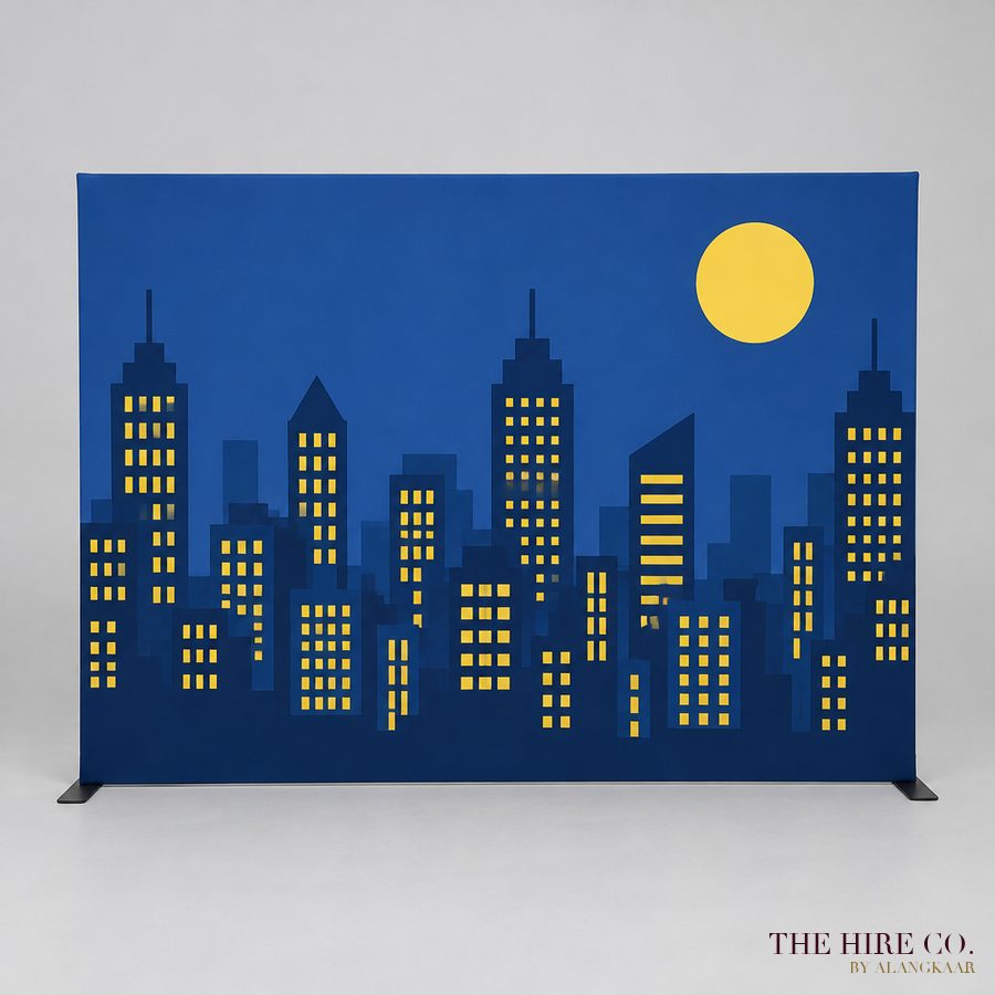 City Skyline Hero Backdrop 2.4 m