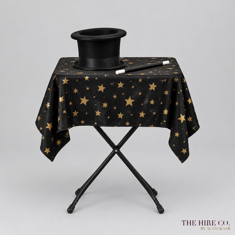 Magic Show Table with Top Hat