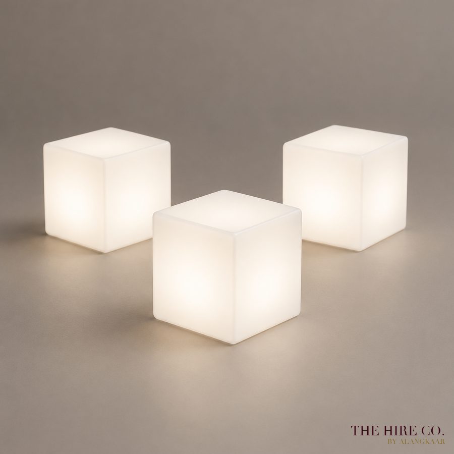LED Cube 10 cm (table light)
