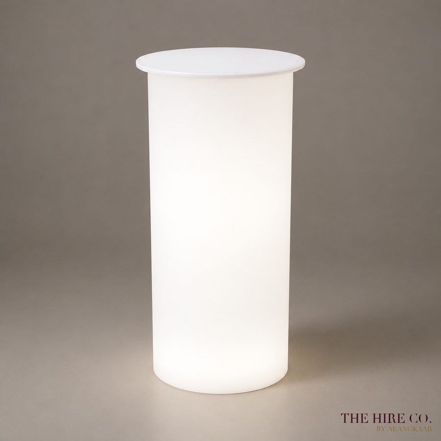 LED Cylinder Bar Table 115 cm