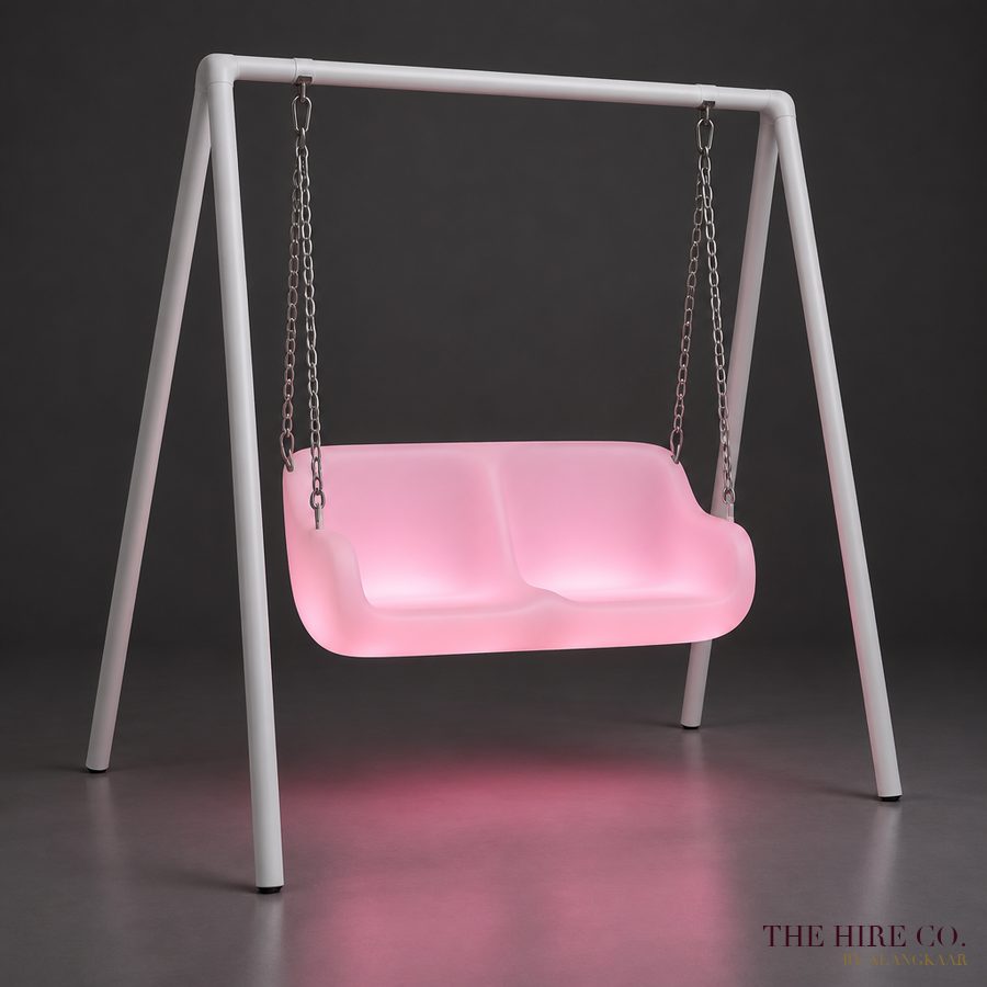 LED Swing Seat on Frame