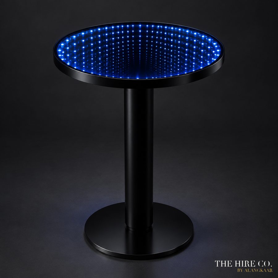 LED Infinity Mirror Cocktail Table