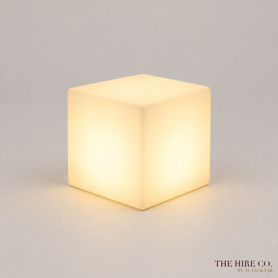 LED Cube 20 cm (table lamp)