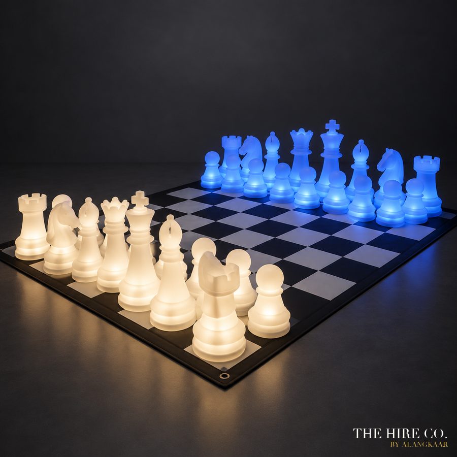 Giant LED Chess Set