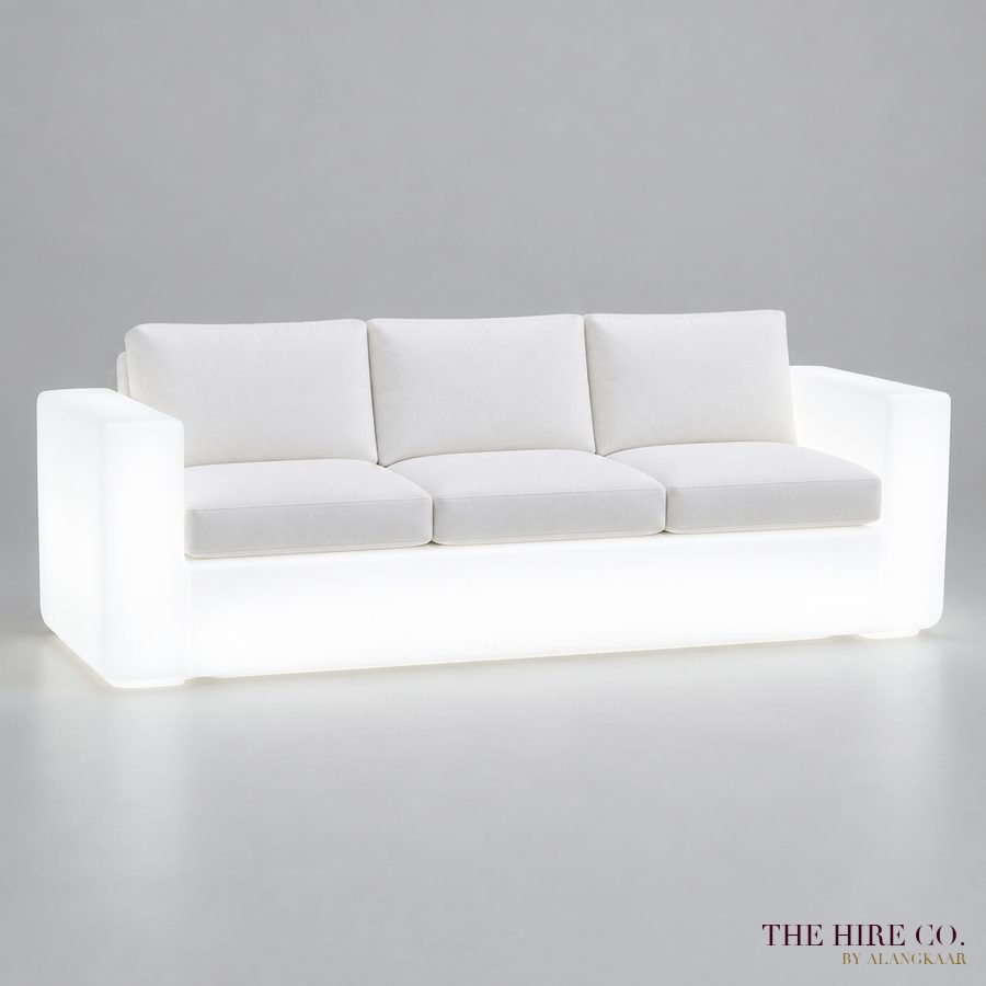 LED Three-Seater Sofa