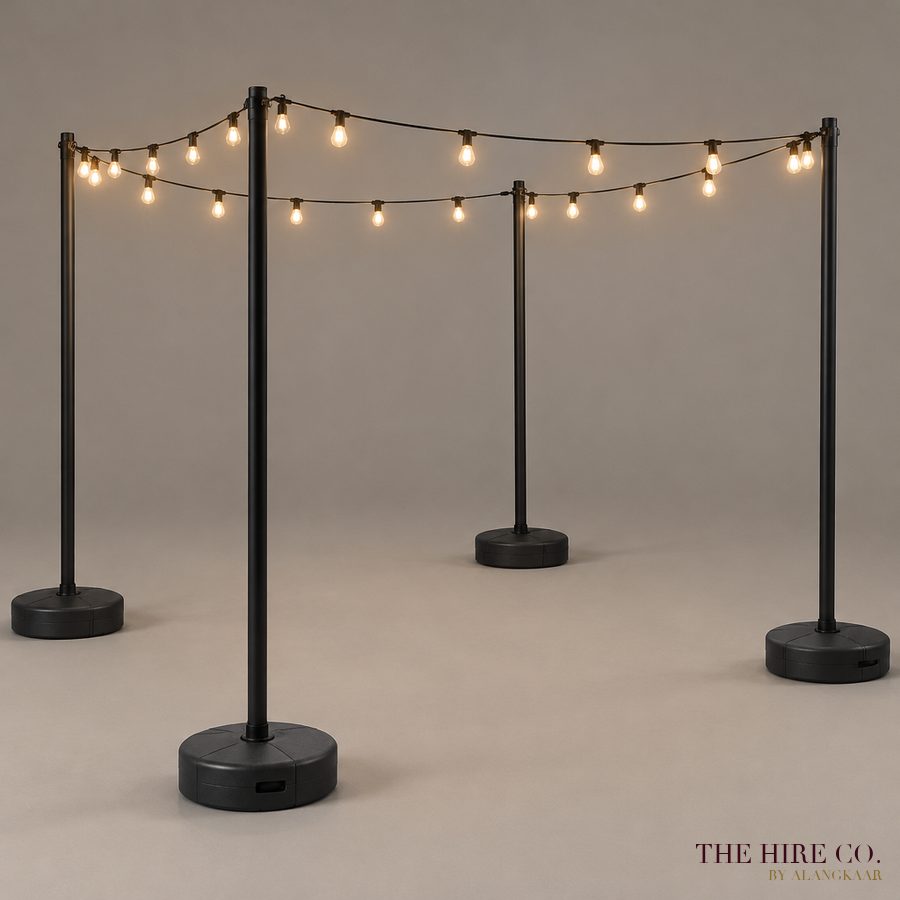 Festoon Pole Set (4 poles)