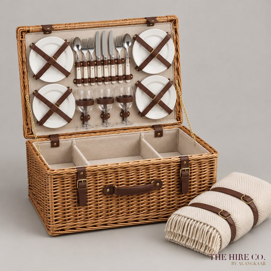 Picnic Basket Set for 4