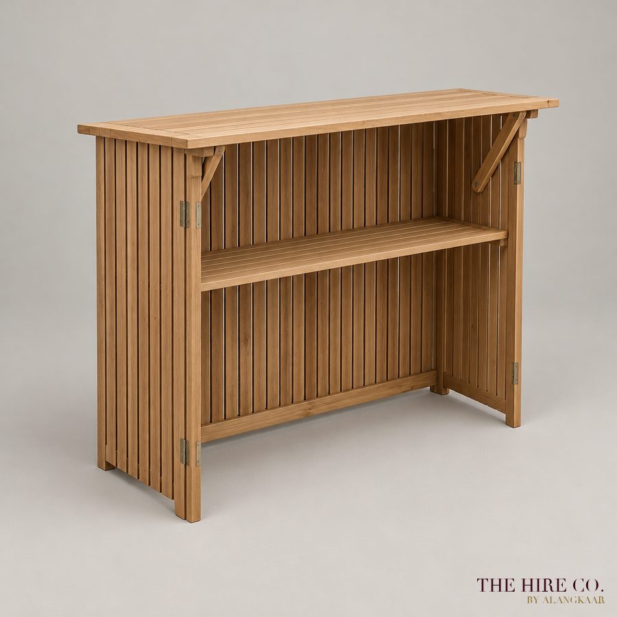 Folding Wooden Bar 1.5 m