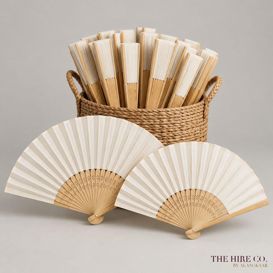Bamboo Hand Fans (set of 50)