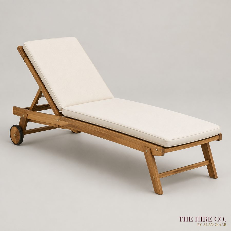 Sun Lounger with Cushion