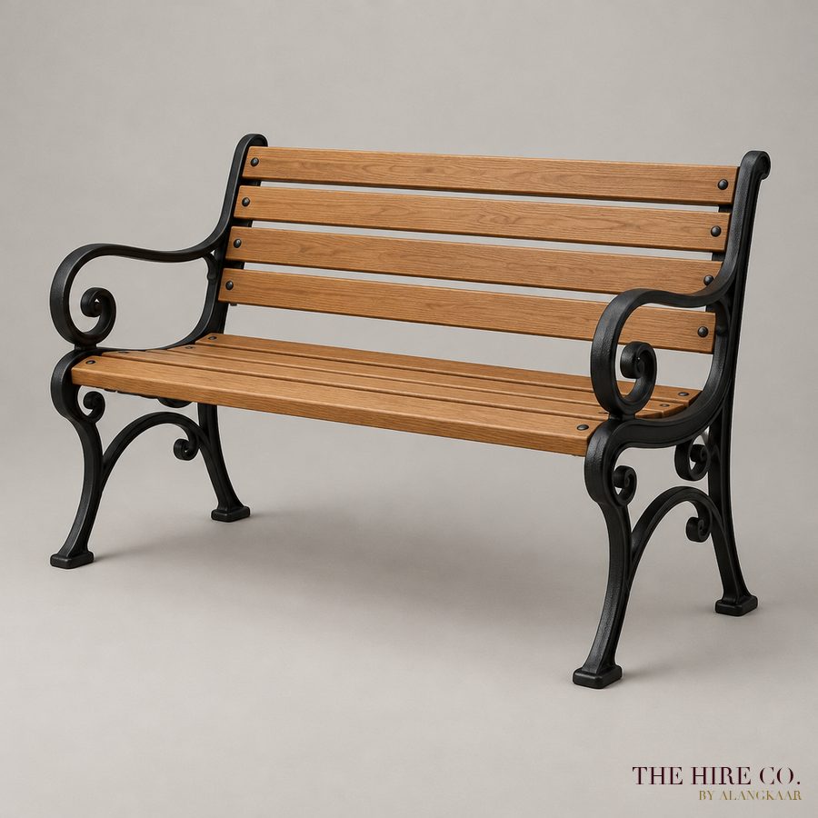 Garden Bench, iron style