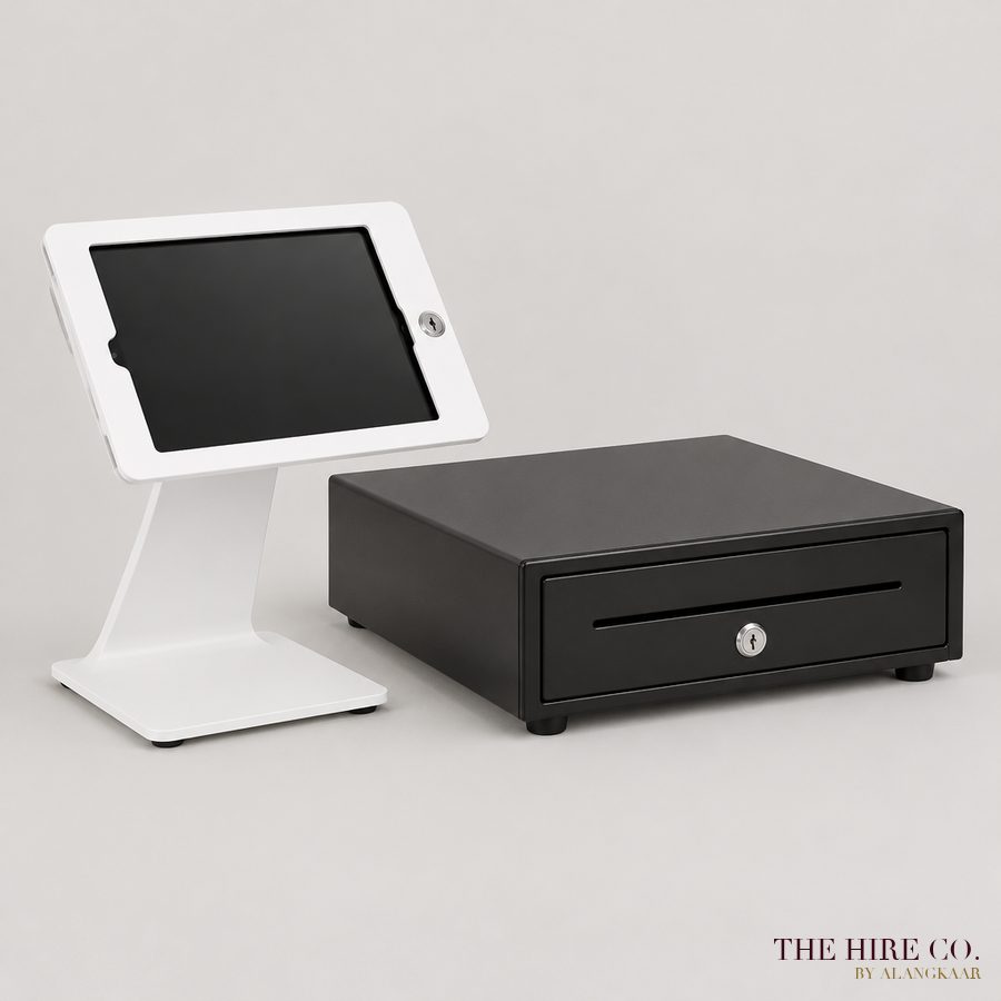 Tablet POS Stand with Cash Drawer