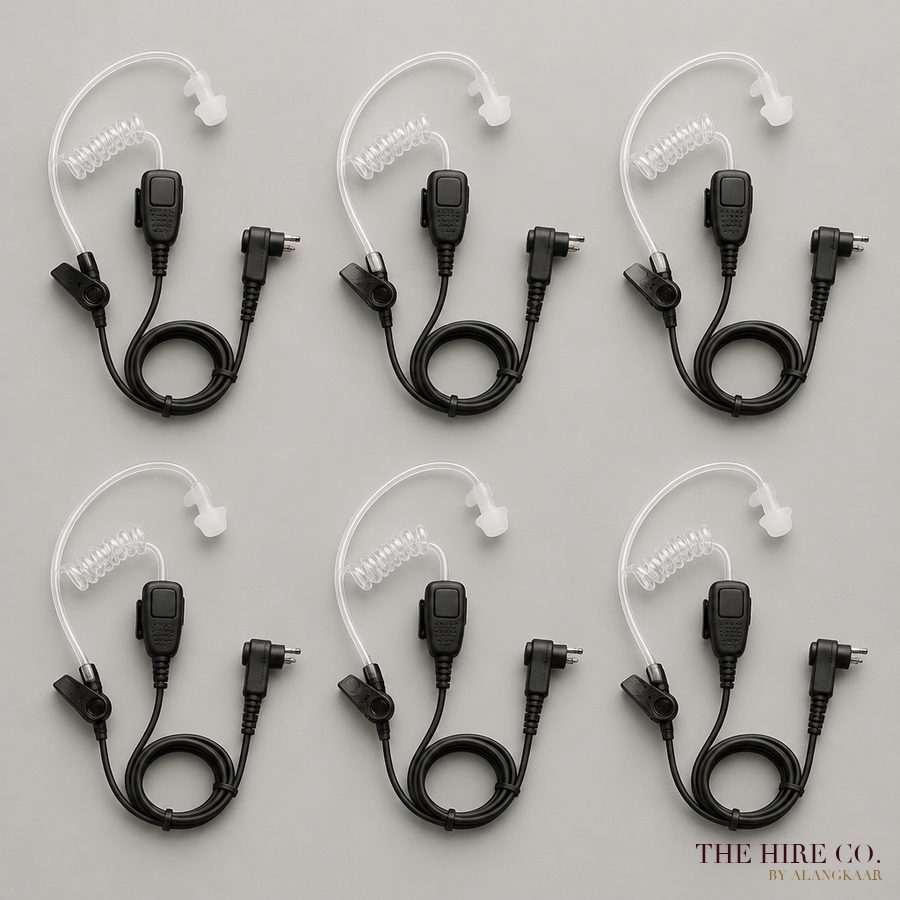 Radio Earpieces (set of 6)
