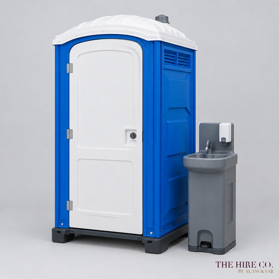 Portable Toilet Cabin with Hand Basin