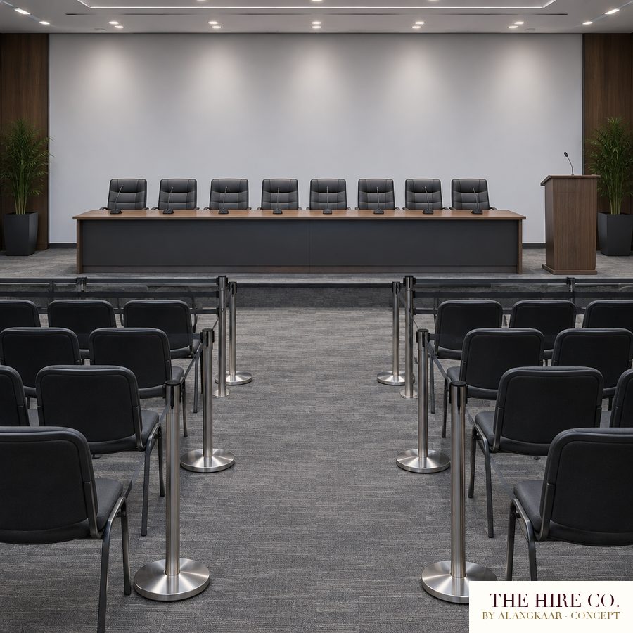 Press Conference Set
