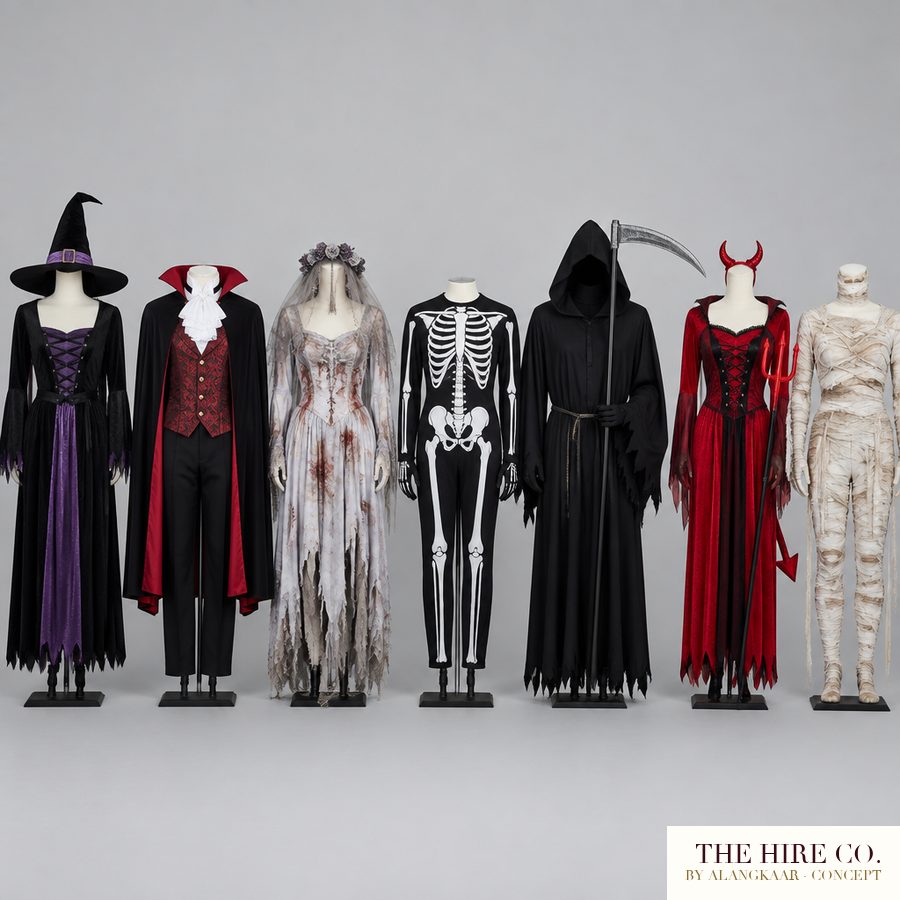 Halloween Party Costume Pack (10 adults)
