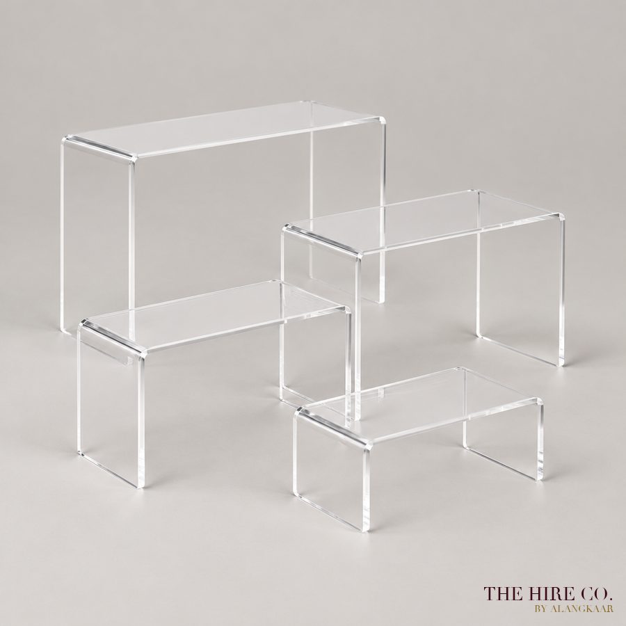Acrylic Shoe Risers (set of 10)