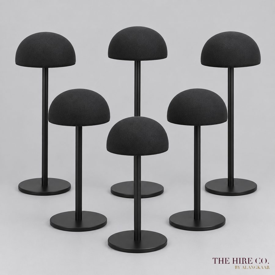 Hat & Wig Stands (set of 6)