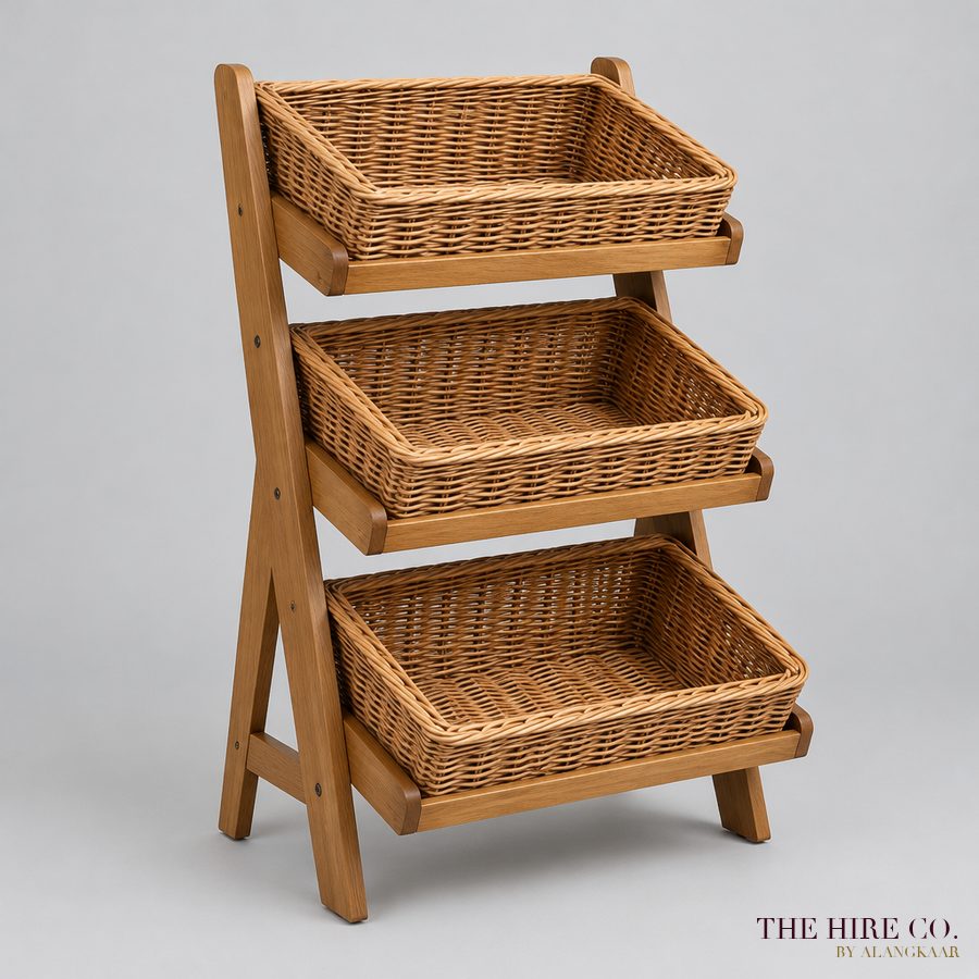 Bread Display Rack, 3 tiers