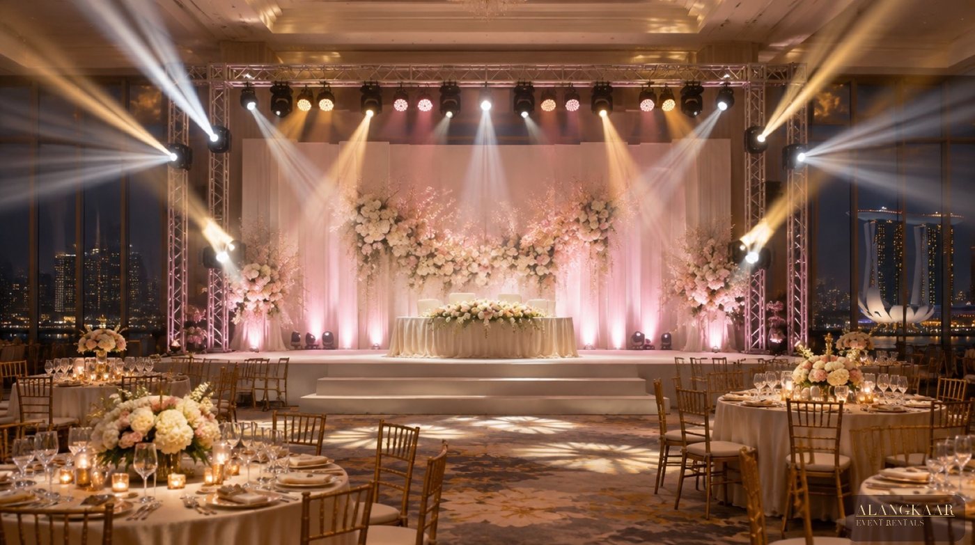Event stage lighting rental Singapore