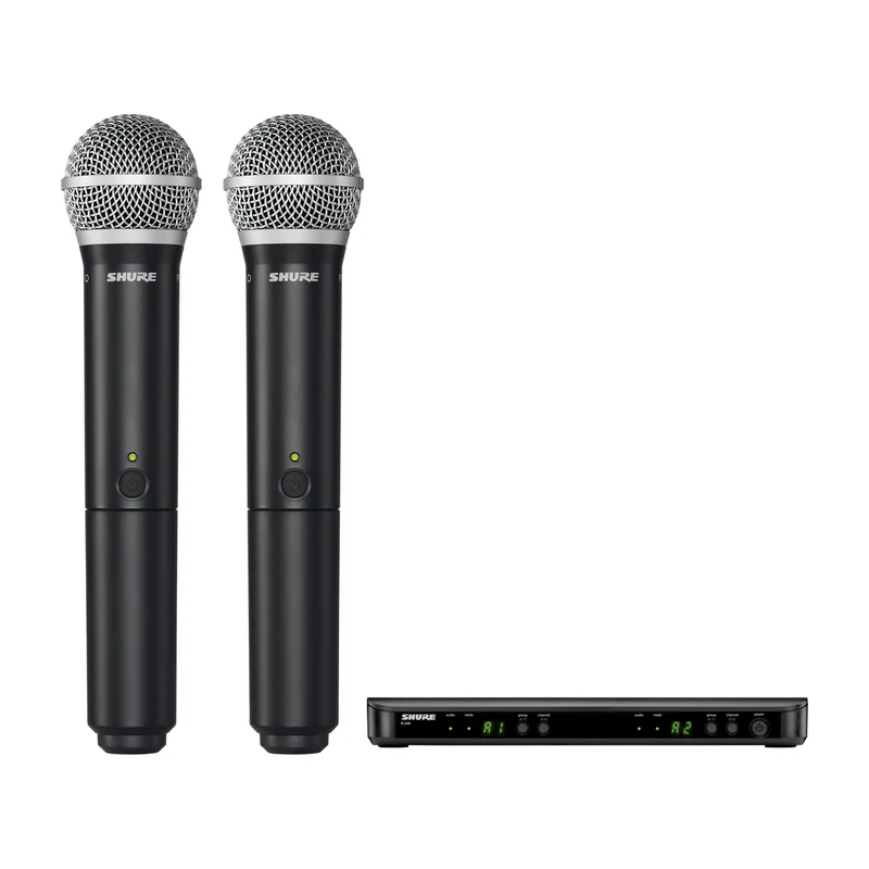 Shure BLX wireless mics