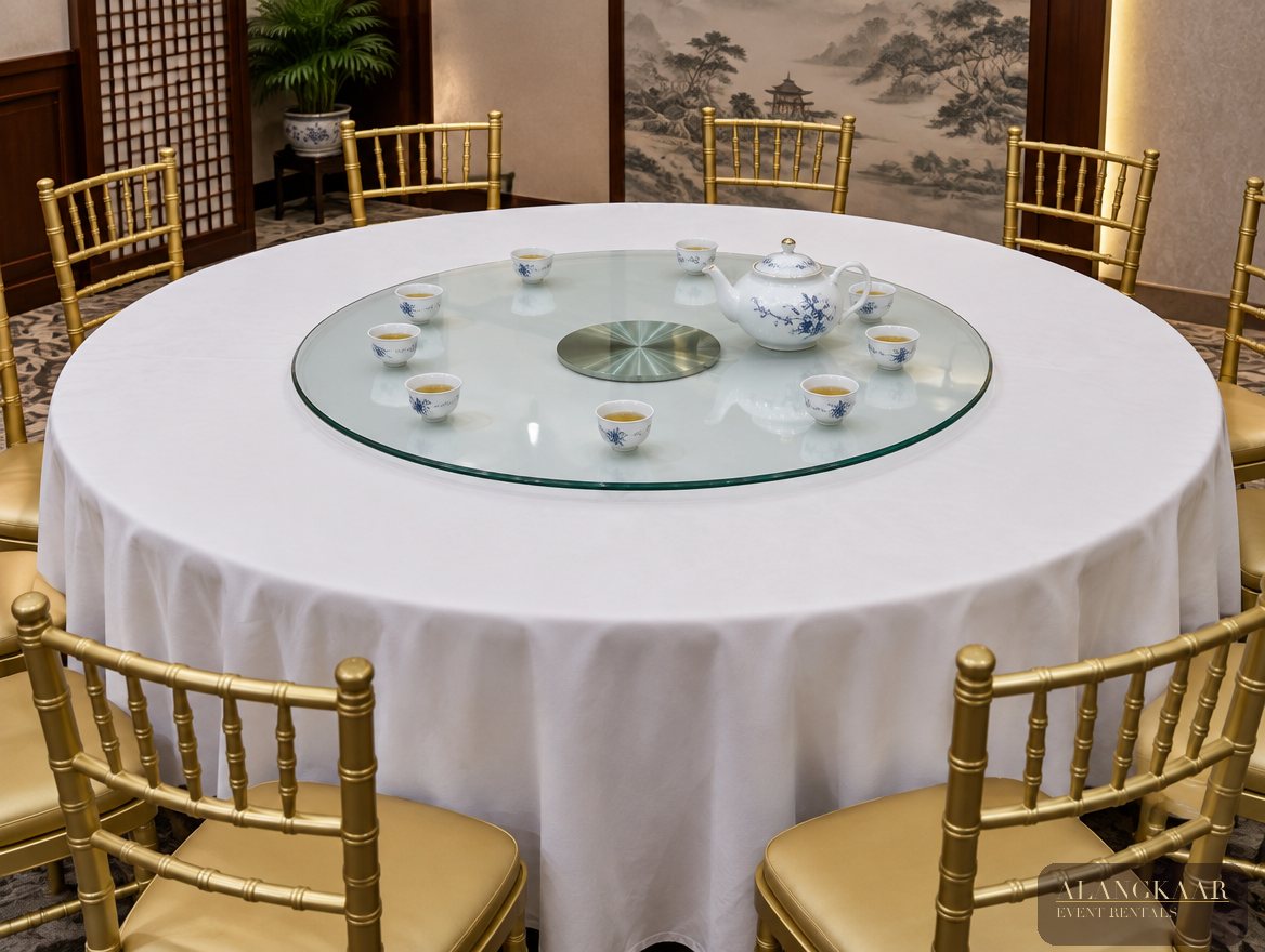 Glass Lazy Susan 1 m