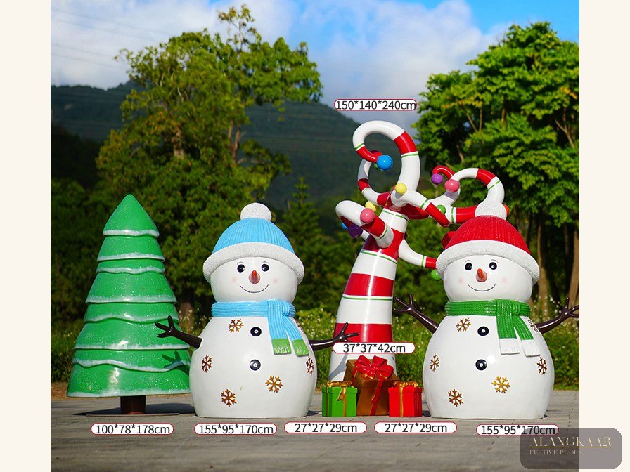 Christmas prop set